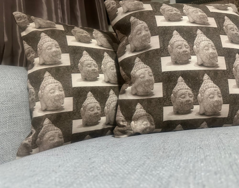 Image of “Zen2” set of 2 throw pillows 16”
