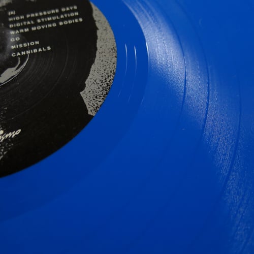 Image of <h4>UNITS</h4><h5>Digital Stimulation LP+CD</h5><h6>Blue Pulse Vinyl</h6>