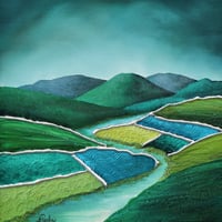Image 2 of Meandering Stream 7918 - Original.