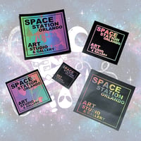 Image 1 of Sticker Pack - Space Station Orlando - 5 total color