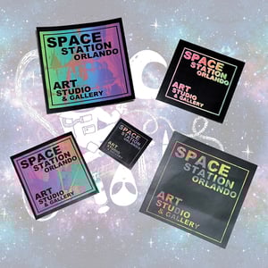 Sticker Pack - Space Station Orlando - 5 total color