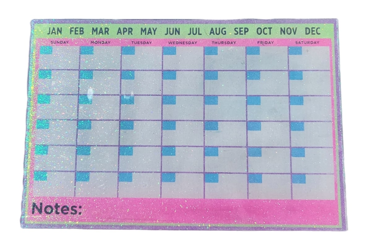 Sparkle All Day Calendar