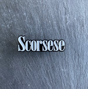 Scorcese soft enamel pin badge