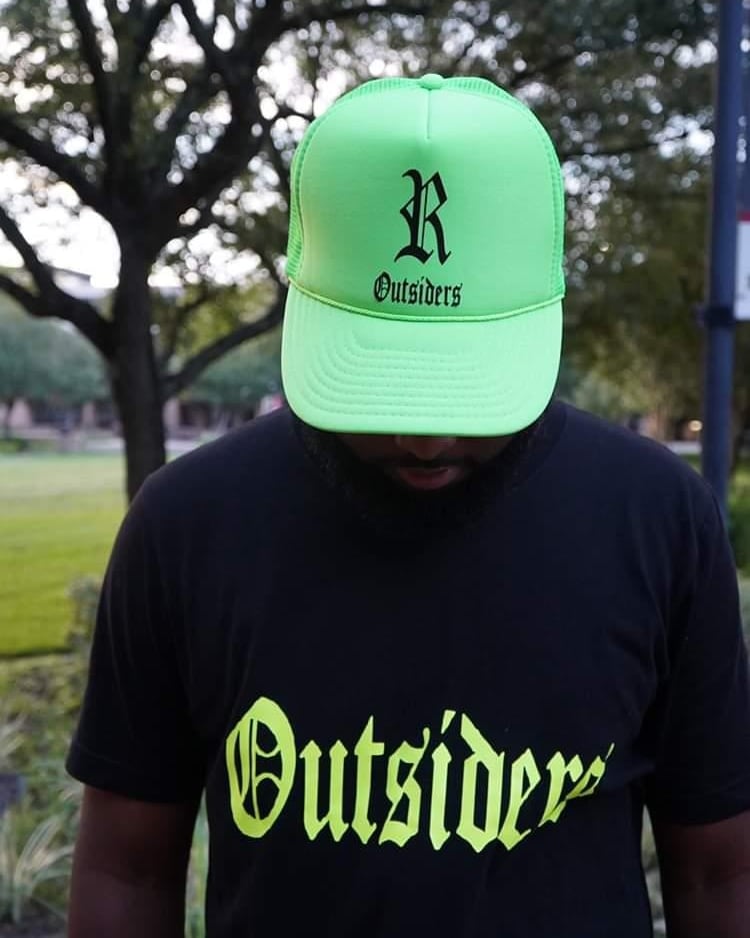 Image of Rebel Outsiders " Neon " Trucker Hat 