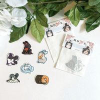 MDZS mini sticker set