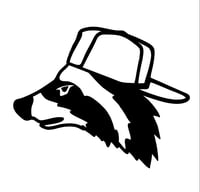 Image 1 of Raccoon With Hat Decal 