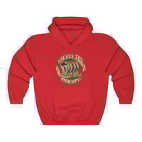 Image 3 of No Limit Records Circle The Wagons Unisex Heavy Blend Hooded Sweatshirt