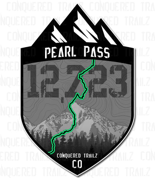 Image of "Pearl Pass" Trail Badge