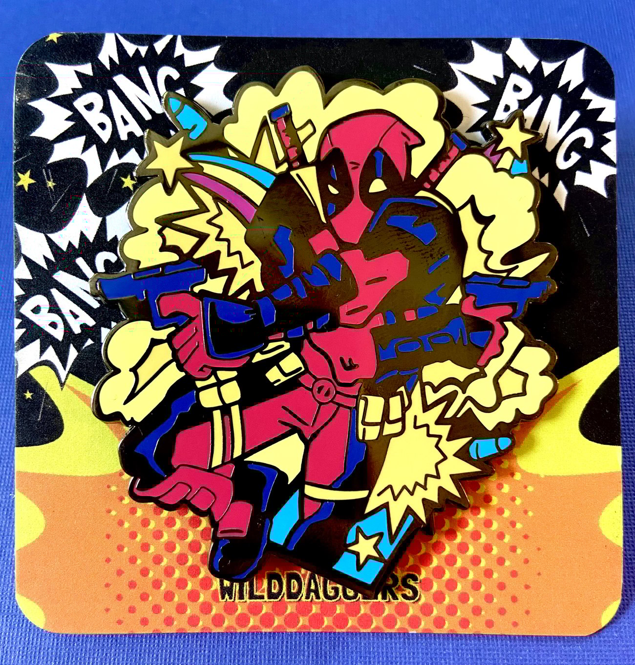 Deadpool 4th Wall Enamel Pin wilddaggers