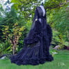 Black Vegan "Cassandra" Dressing Gown 