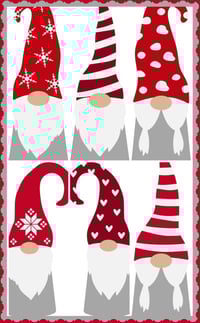Image 3 of Holiday Gnome Ornaments