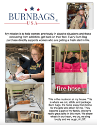 Image 4 of Peony Pink Engineer Burn Bag
