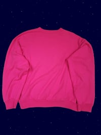 Image 2 of Paris hot pink sweatshirt