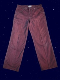 Image 1 of vintage red pants