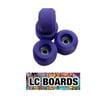 LC BOARDS FINGERBOARD URETHANE STREET WHEELS PURPLE