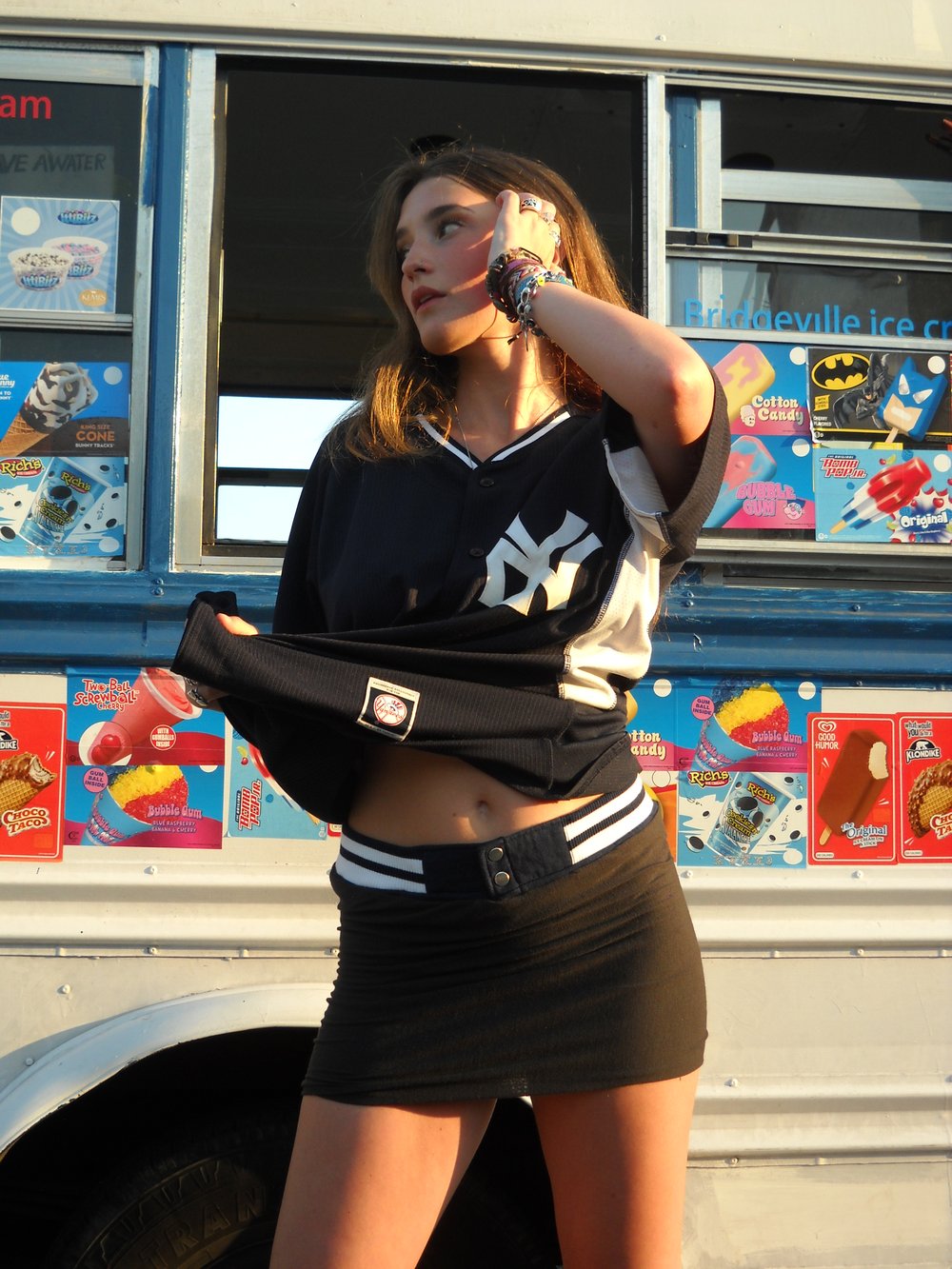 The Varsity Mini Skirt