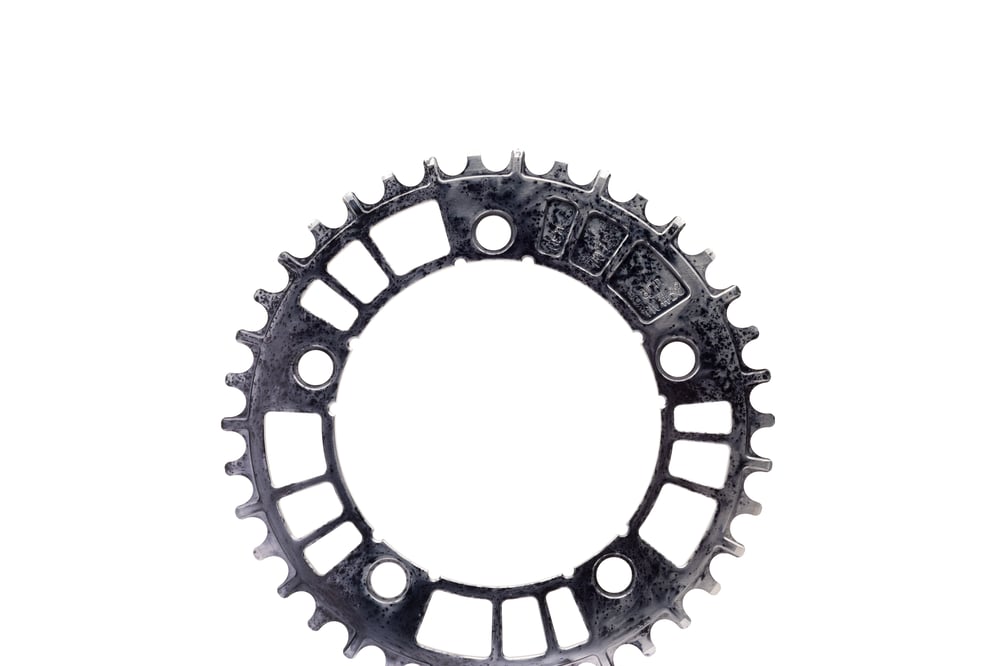 110#38/40/42 "acid contrast" 1x 12-Speed Chainring (110BCD//38/40/42-Tooth)