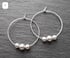 Alja hoop and bead earrings Image 3