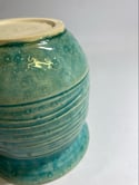 Fiona Bruce Ceramics Carved Sea Blue Flower Vase 