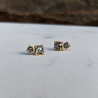 Image 1 of Double Rose Cut Studs