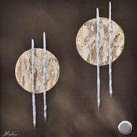 Image 2 of Orbs in Brown 7914 - Original.
