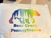 Bear Creek Pennsylvania - Rainbow Tote