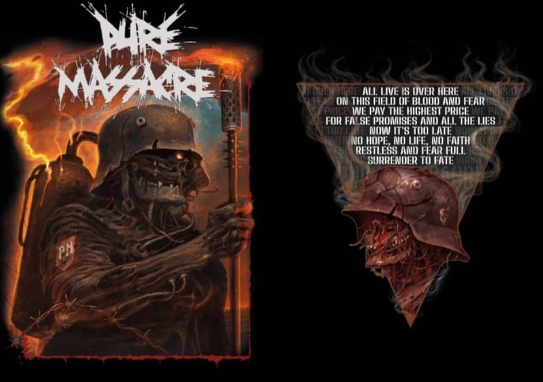 Image of Pure Massacre - Soldier Albumart Shirt
