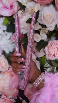 Image 2 of Baby Pink Diamond Baby Hair Flat Iron 