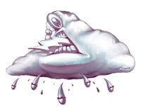 Image 1 of "Monsoon Madness" Kiss Cut Sticker