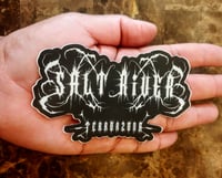 Image 2 of "Salt River Terrorzona" Black Metal Style Sticker