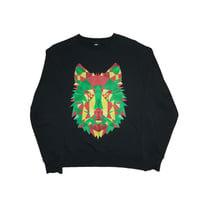 Image 2 of Wolf geometric sweatshirt