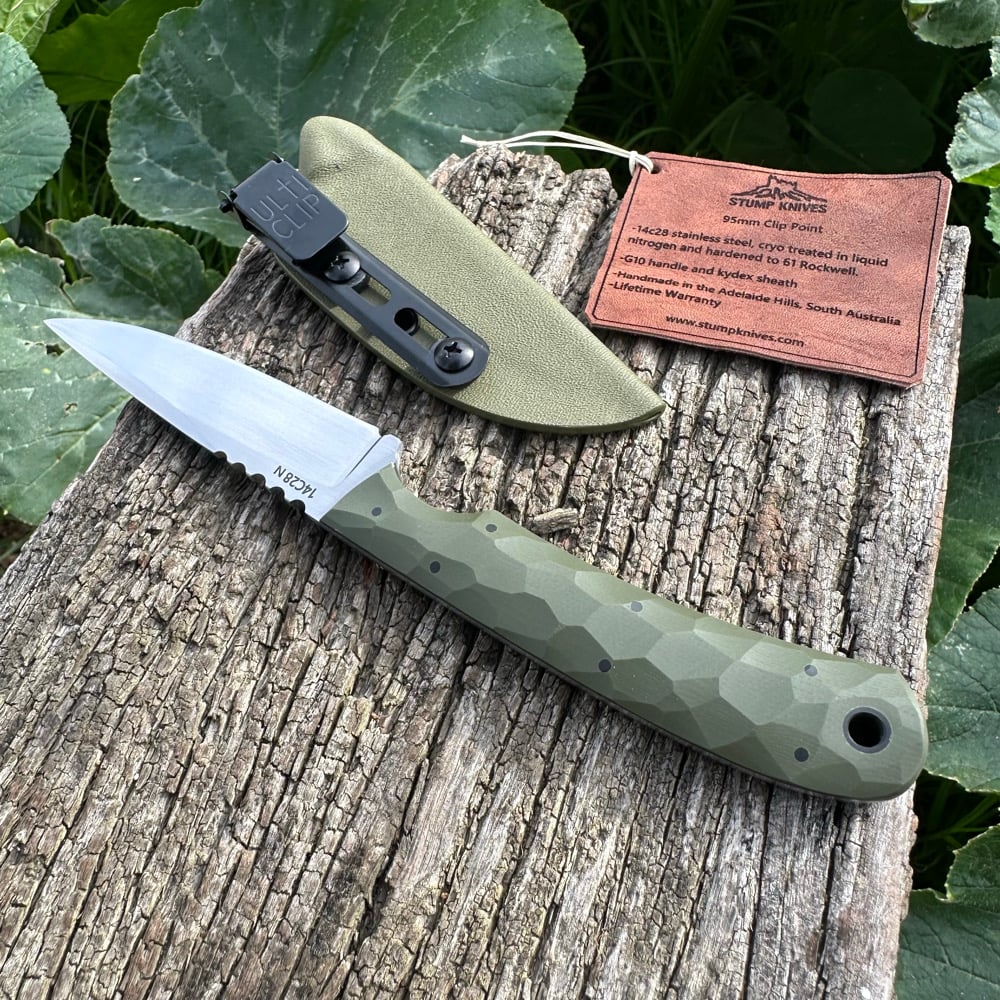 Image of 95mm Clip Point 14c28n g10