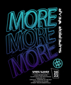 'More more more' graphic kids t-shirt