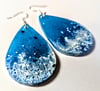 Beach Themed Boho Style Dangle Resin Earrings