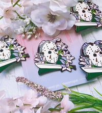 Image 1 of The Hunter | Floral Slashers - Enamel Pin