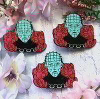 Image 2 of Hell Priest | Floral Slashers - Enamel pin