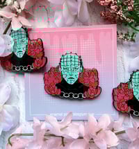 Image 1 of Hell Priest | Floral Slashers - Enamel pin