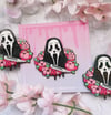 The Stalker | Floral Slashers - Enamel Pin