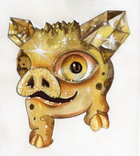 Image 1 of 'Gibbles' Original GEMMYDOODLES Artwork