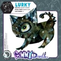 'Lurky' Original GEMMYDOODLES Artwork