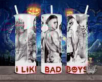 I Like Bad Boys Halloween Villains 20oz Tall Tumbler