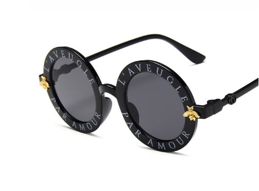 Image of Children's Round Fashion Sunglasses