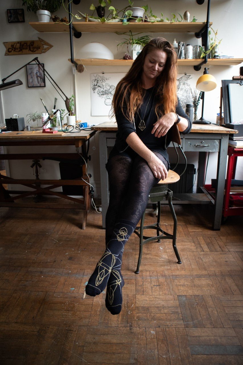 Image of Sarah C. Rutherford Sock - WT x The Good Sole collab