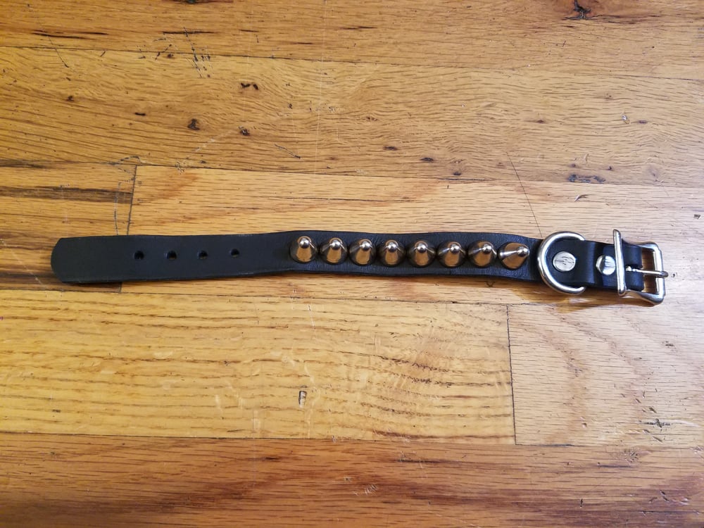 UK77 Studded Leather Cuff