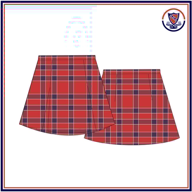 NHS Junior Girls 7-9 Tartan Skirt $57.75