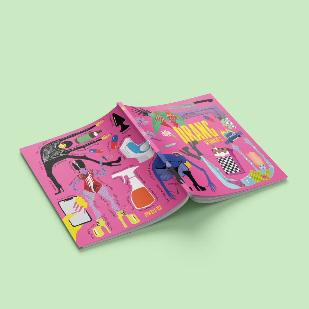 Image of SET 3: Magazin + Stickerbogen + Postkarten-Set + Poster