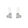 Just Trade Plated Heart Earrings