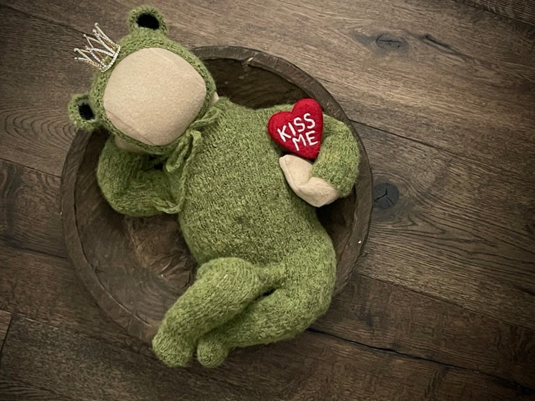 Image of Littlest frog outfit set 