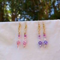 Image 1 of Maisie - Hanging Flora Earring 