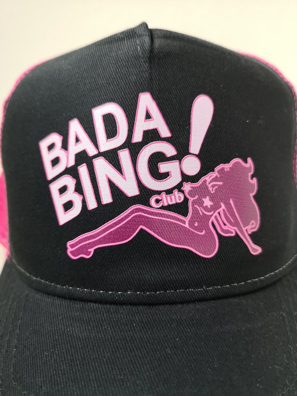 Image of Bada Bing Sopranos inspired Trucker Cap
